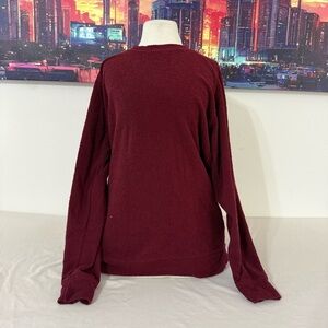 Men's Long Sleeve Maroon Shirt
